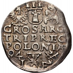 Zygmunt III Waza, trojak 1594, Poznań