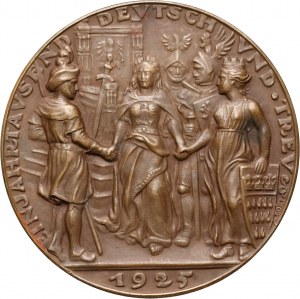 Germany, medal 1925, 1000th anniversary of the Rhineland