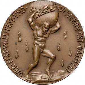 Germany, medal 1914, Mobilization of German troops