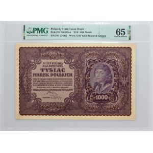 II RP, 1000 marek polskich 23.08.1919, I SERJA BT