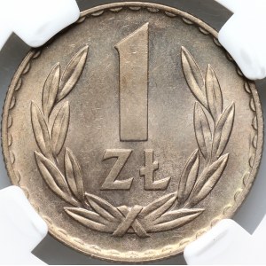 PRL, 1 złoty 1949, miedzionikiel
