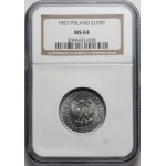PRL, 1 złoty 1957