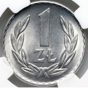 PRL, 1 złoty 1965