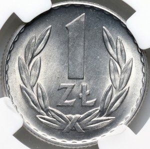 People's Republic of Poland, 1 zloty 1965