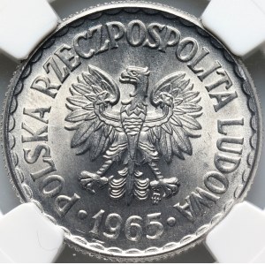 PRL, 1 złoty 1965