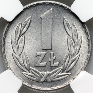 People's Republic of Poland, 1 zloty 1966