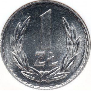 PRL, 1 złoty 1974
