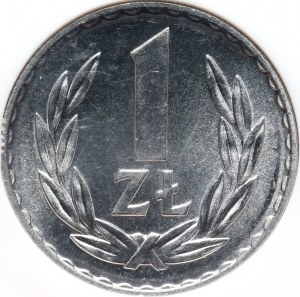 People's Republic of Poland, 1 zloty 1974