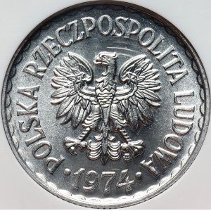 PRL, 1 złoty 1974