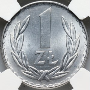 PRL, 1 złoty 1975