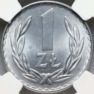 People's Republic of Poland, 1 zloty 1975