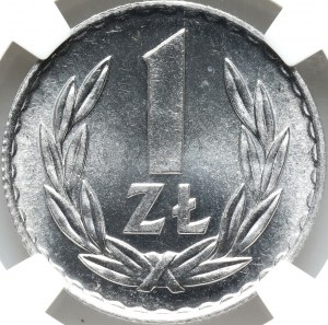 People's Republic of Poland, 1 zloty 1975
