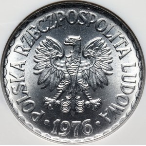 PRL, 1 złoty 1976