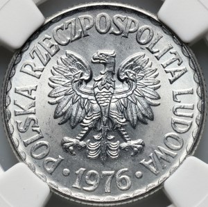 People's Republic of Poland, 1 zloty 1976
