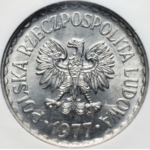 PRL, 1 złoty 1977