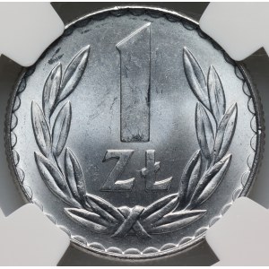 PRL, 1 złoty 1978, bez znaku mennicy