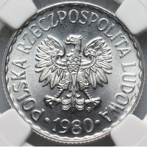 PRL, 1 złoty 1980