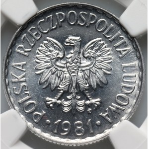 PRL, 1 złoty 1981