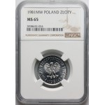 PRL, 1 złoty 1981