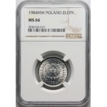 PRL, 1 złoty 1984