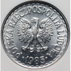 PRL, 1 złoty 1985
