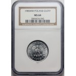 PRL, 1 złoty 1985