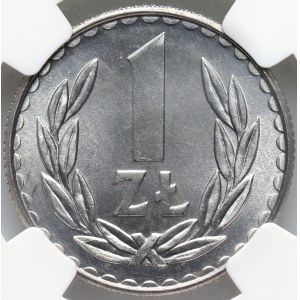 PRL, 1 złoty 1987