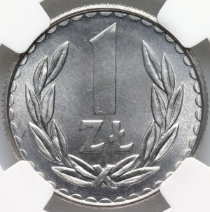 PRL, 1 zloty 1987