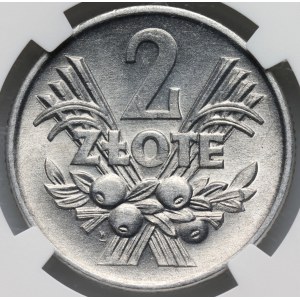 PRL, 2 zloty 1959, Berries