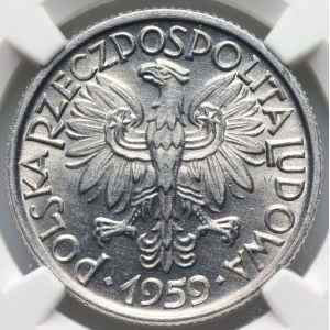 PRL, 2 zloty 1959, Berries