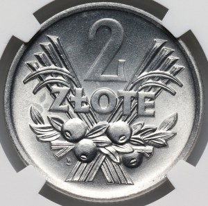 PRL, 2 zloty 1970, Berries