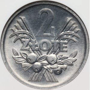 PRL, 2 złote 1973, Jagody