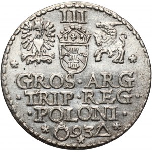 Zygmunt III Waza, trojak 1593, Malbork