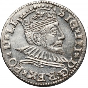 Zygmunt III Waza, trojak 1592, Ryga