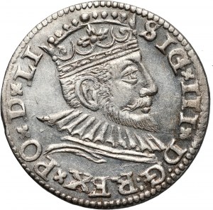 Sigismund III Vasa, trojak 1592, Riga