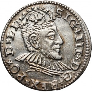 Zygmunt III Waza, trojak 1590, Ryga