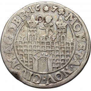 Germany, Magdeburg, 2/3 Thaler 1674 CP