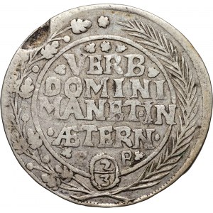 Germany, Magdeburg, 2/3 Thaler 1674 CP