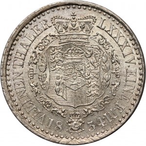 Germany, Hanover, Wilhelm IV, 1/6 Thaler 1834, Berlin