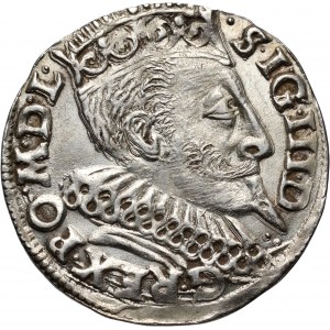 Zygmunt III Waza, trojak 1596, Bydgoszcz