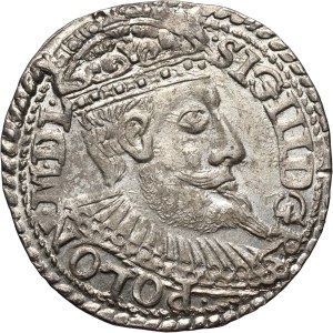 Zygmunt III Waza, trojak 1598, Olkusz