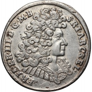 Germany, Brandenburg-Prussia, Frederick III, 2/3 Thaler 1691 LCS