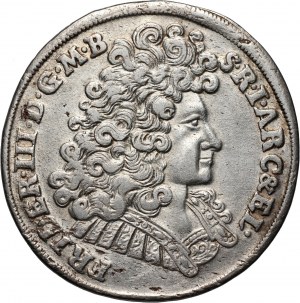 Germany, Brandenburg-Prussia, Frederick III, 2/3 Thaler 1691 LCS