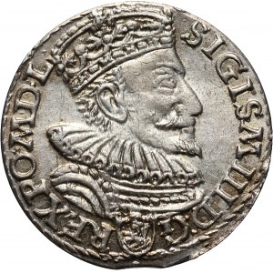 Zygmunt III Waza, trojak 1594, Malbork