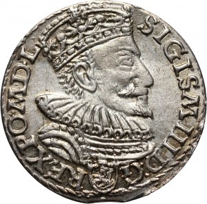 Sigismund III Vasa, trojak 1594, Malbork
