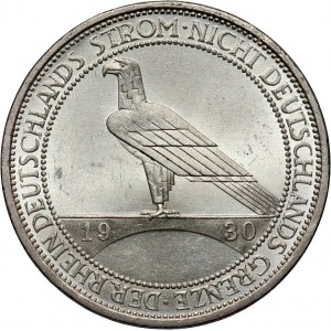 Germany, Weimar Republic, 3 Mark 1930 A, Berlin, Rhineland