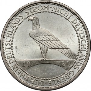 Germany, Weimar Republic, 3 Mark 1930 A, Berlin, Rhineland
