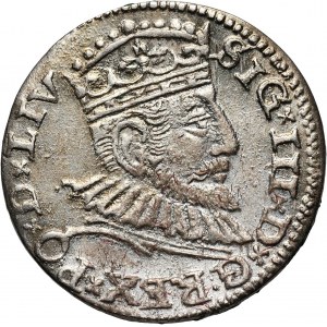 Zygmunt III Waza, trojak 1593, Ryga