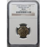Germany, Brandenburg-Prussia, Friedrich II, 1/24 Thaler 1753 G, Stettin