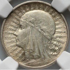 II RP, 2 złote 1933, Warszawa, Głowa Kobiety